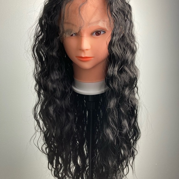 Black Curly Lace Wig